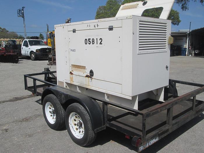 Used 2004 FG Wilson 40KW Generator with Trailer