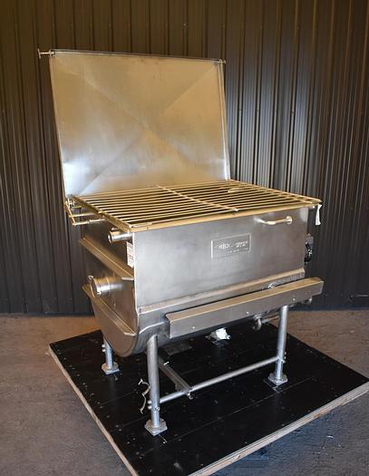 Used USED TUCS PADDLE BLENDER WITH SCRAPERS, 25 CUBIC FEET, JACKETED & INSULATED, 316 STAINLESS STEEL