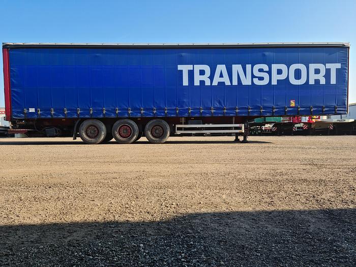 Used 2006 Pacton T3-011 Curtainside / SAF Disc / Air suspension / D-Hollandia 2000kg /  385-65R22.5