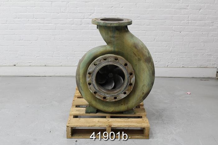 Used Goulds 3196 8x10x15 Pump, SS Casing, 6-Vane SS Impeller #41901