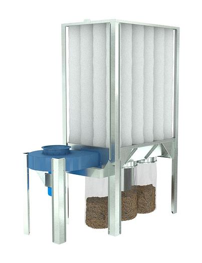 Nederman S-1000 10HP Filter Dust Collector