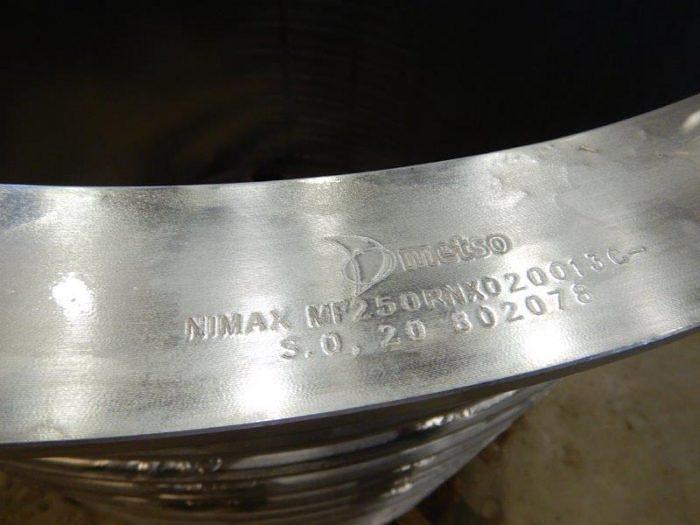 Used VALMET MDL T9 STAINLESS STEEL DELTA PRESSURE SCREEN