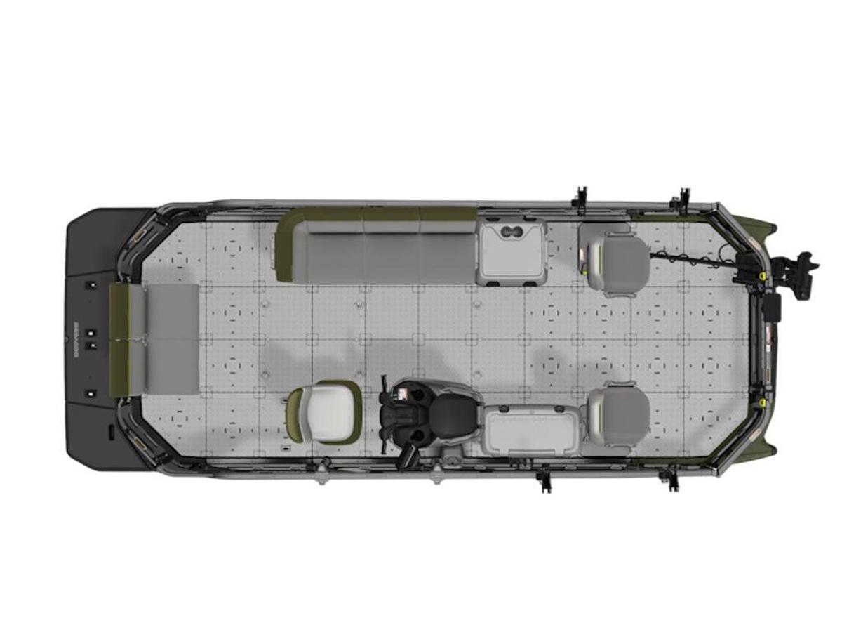 2026 Sea-Doo Switch Fish™ 21 - 230 hp Galvanized