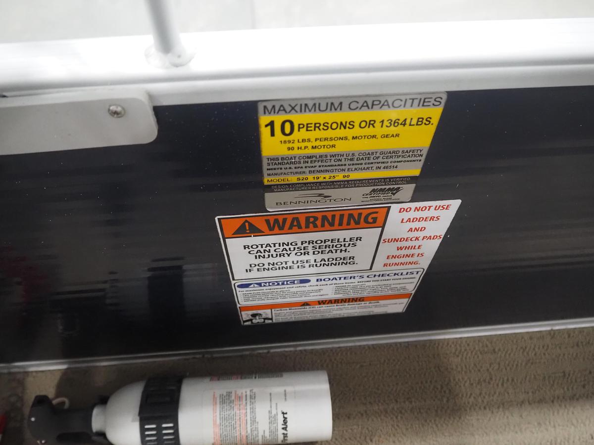 Used 2015 Bennington 20SLX