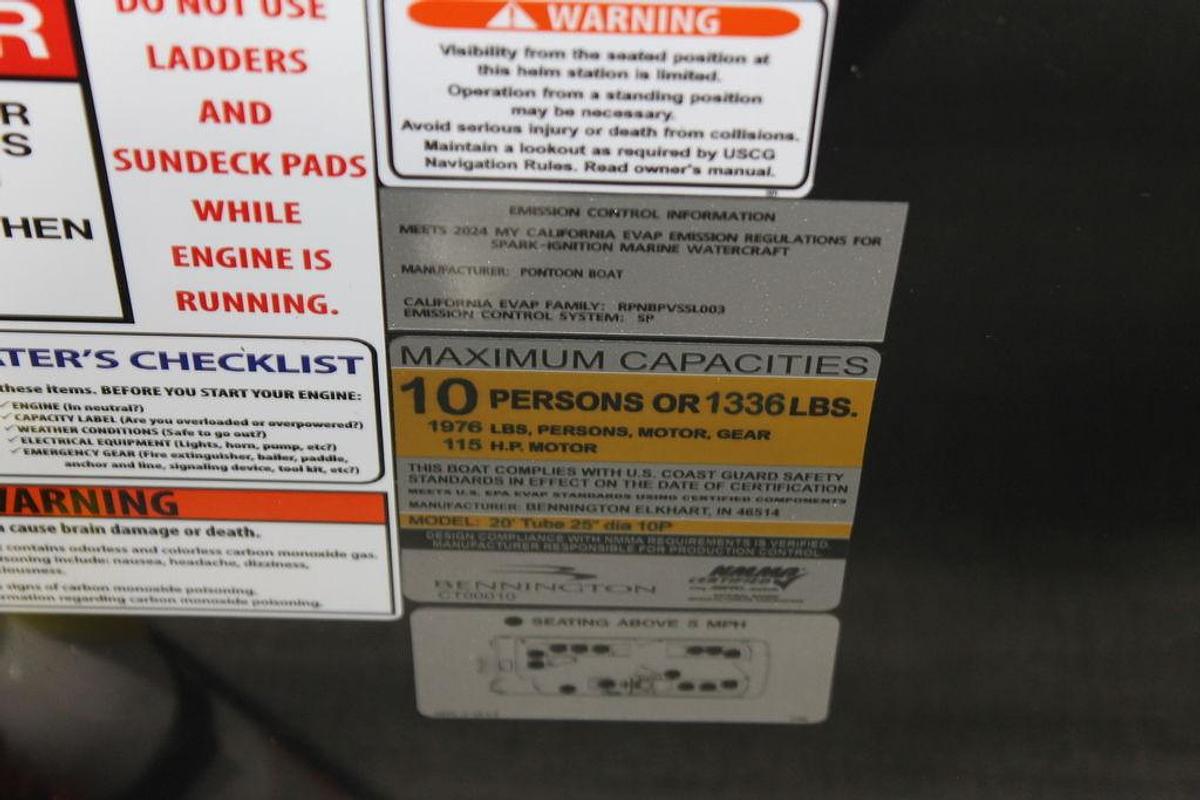 Used 2025 Bennington S L-Bench 21 SL