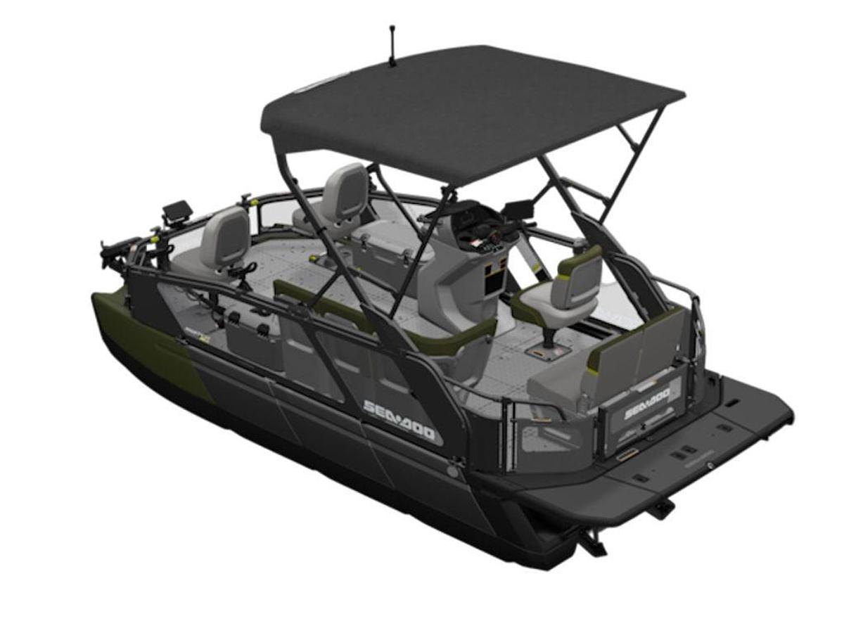 2026 Sea-Doo Switch Fish™ 18 - 230 hp Galvanized