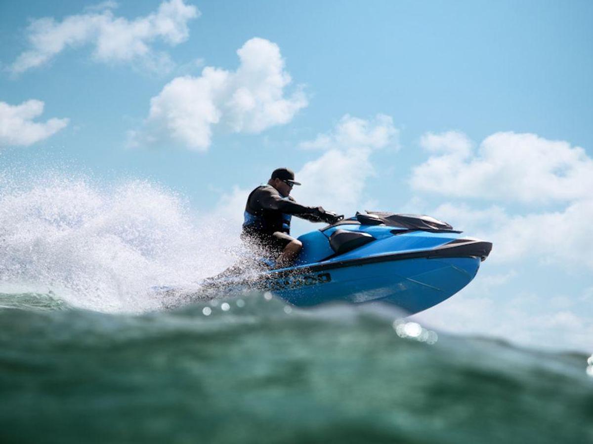 2026 Sea-Doo RXP-X™ 325 iBR Gulfstream Blue Premium