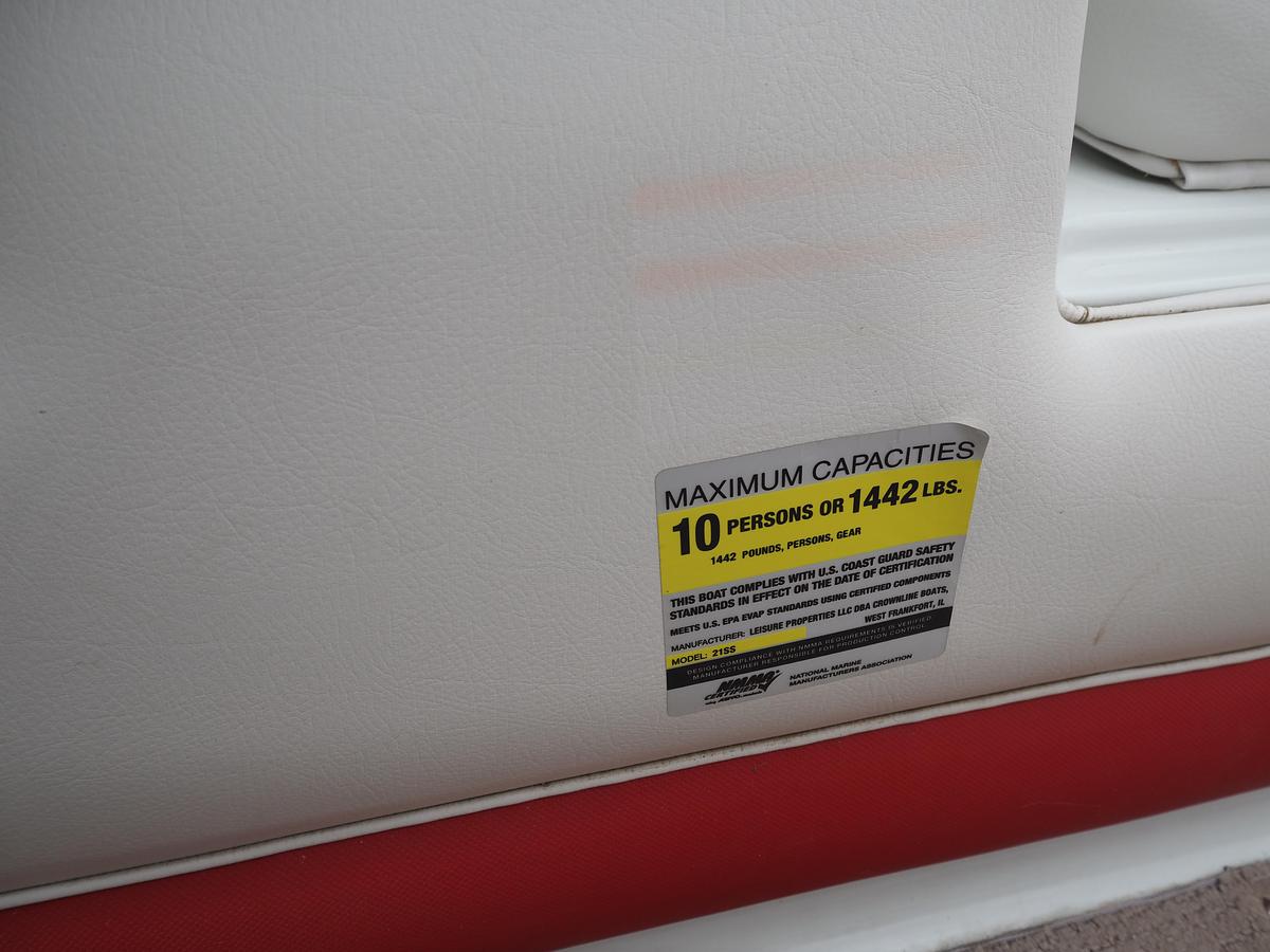 Used CROWNLINE 21SS