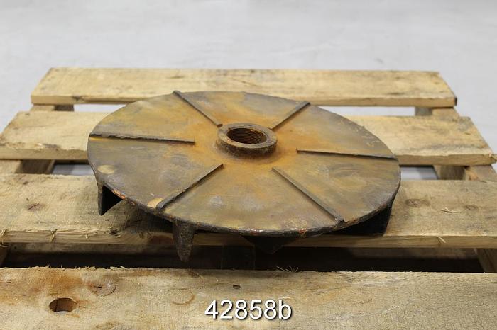 Used Warren 3-SM-15 15" Diameter Stainless Steel Impeller #42858