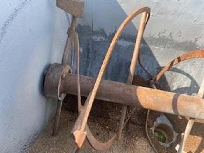 Used 50 CU. FT. RIBBON BLENDER – 7.5 HP MOTOR – MOUNTED ON BASE WITH WHEELS (#9775)