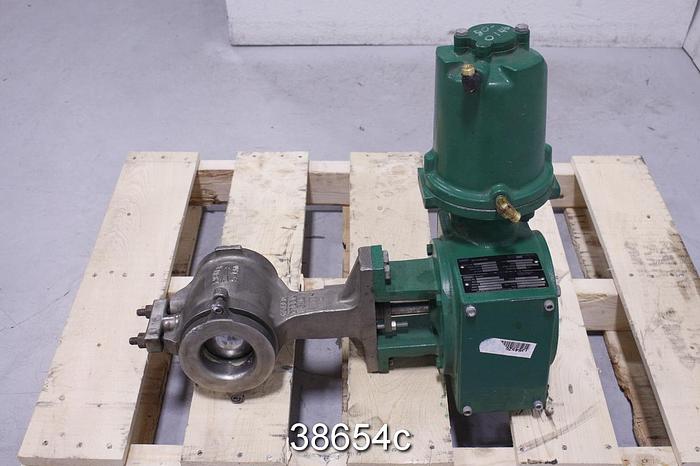 Used Fisher V100 3" Vee-ball Valve #38654