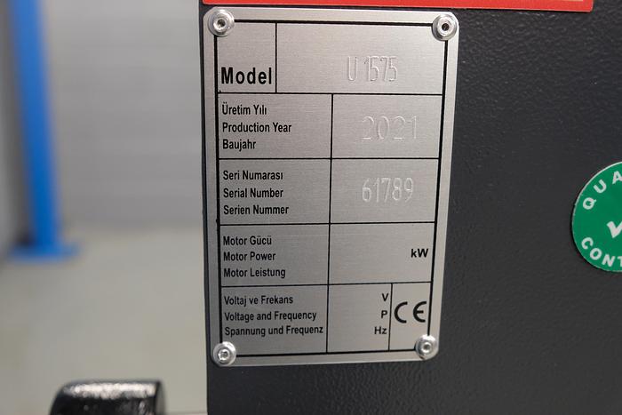 UZMA RS 1550mm x 75mm Manual Initial Pinch rollers