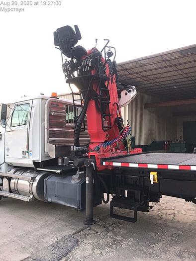 Used 2014 Western Star 4700 6x4 Flatbed Grapple Truck - MT2034