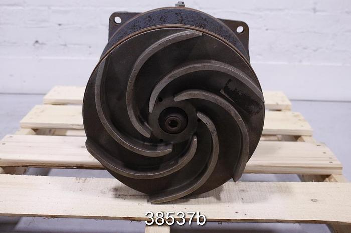 Used Gorman RuppU3B60-B Trash Pump Rotating Assembly, 6 Vane, 11" Diameter #38537