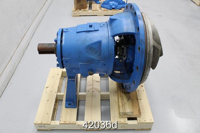 Used Goulds 3175 10x12x22 Pump Power End, 4-Vane 20" Stainless Steel Impeller #42036