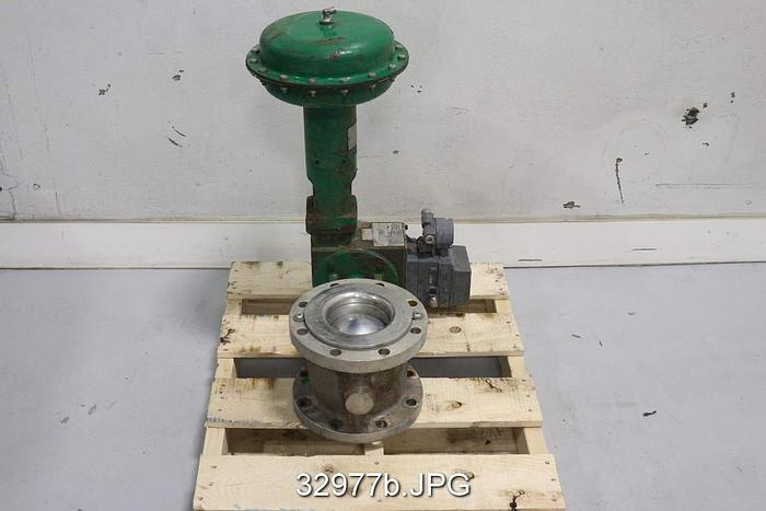 Used Fisher V150 6" Vee-Ball Control Valve #32977