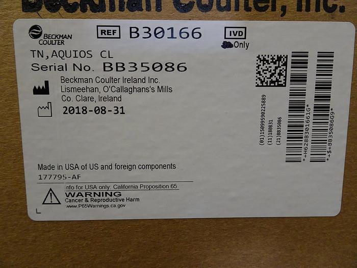 Beckman Coulter AQUIOS CL Flow Cytometer Fully Automated Cytometry System