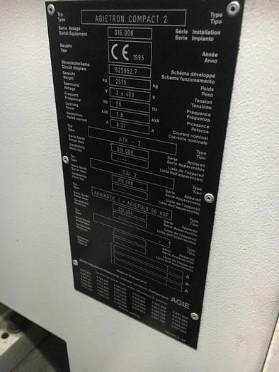 Used 1995 Agie Agietron Compact 2