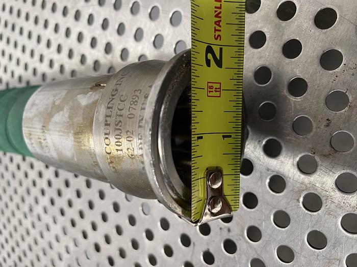 Used Parker 72" x 1 1/2" Wildcatter SWC693 UHMWPE Chemical Suction Hose 250 PSI