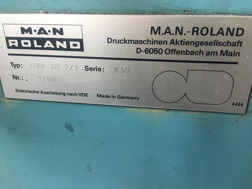 Used MAN Roland RVK 3B 4/0 2/2 (1986)