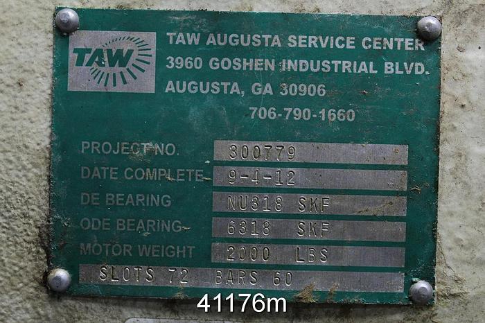 Used Black Clawson UV 300 Pressure Screen #41176