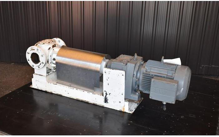 Used USED AASTED MIKROVERK CP CHOCOLATE GEAR PUMP, 3" X 3" INLET & OUTLET, CAST IRON