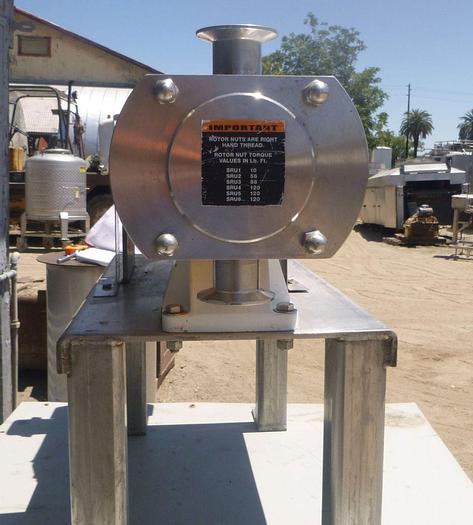 Used Pump, Rotary, Alfa Laval, 1 HP, 1.5", 316 S/st, Mdl SRU2WLS #S744115