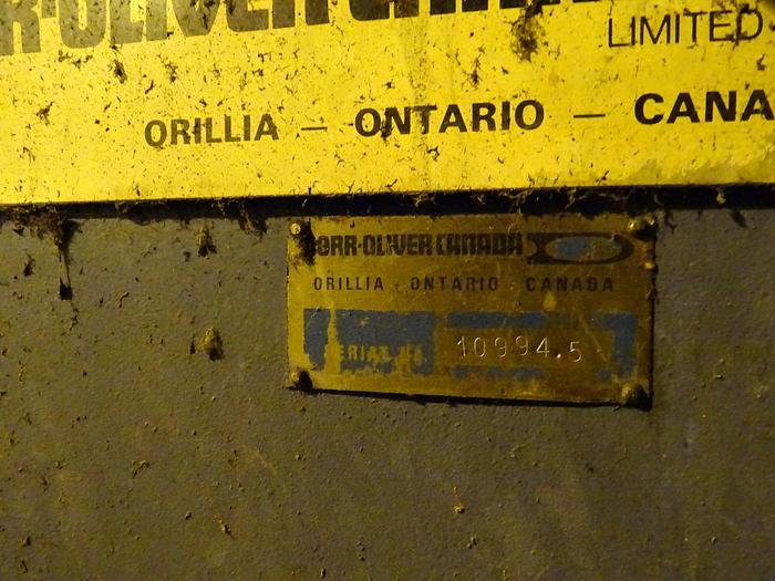 Used DORR-OLIVER VALMET FILTER DISK SAVALL STAINLESS STEEL LOW USE