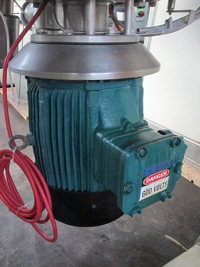 Used 1000 LITER (264 GALLONS) KRIEGER TRIPLE SHAFT VACUUM MIXER - S/S - -1/.5 BAR - JACKETED