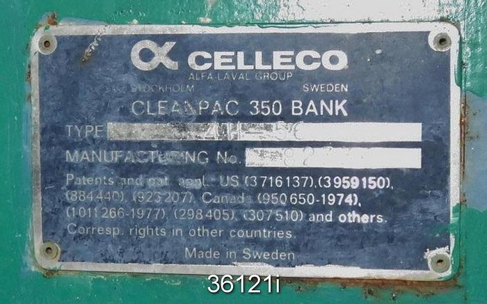 Used Celleco Cleanpac 350 5-Stage Cleaner System #36121