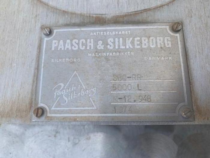 Brugt 5 m3 rustfri tank med varmekappe