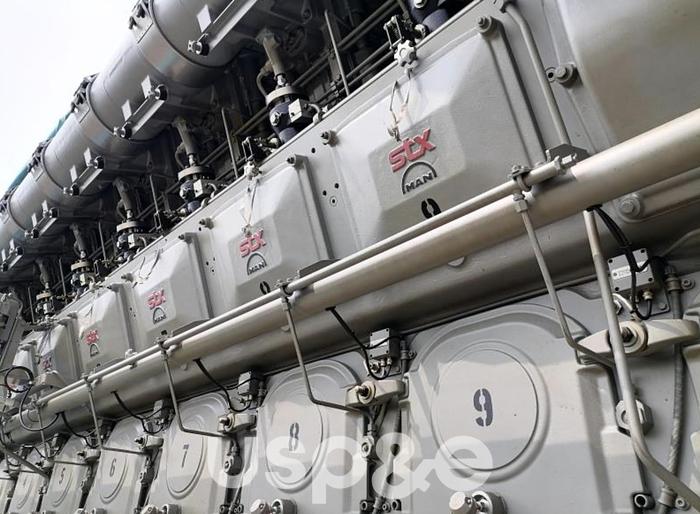 9 MW 2011 New STX MAN18V32/40 Diesel Generator Sets