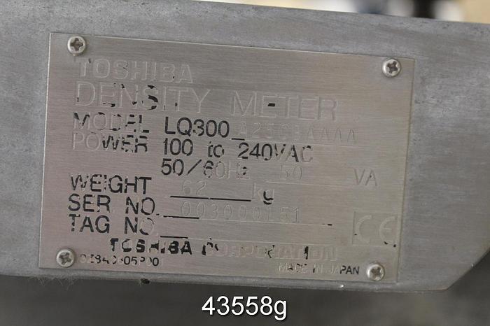 Unused Toshiba LQ300 A25CBAAAA 10" Diameter Density Meter #43558
