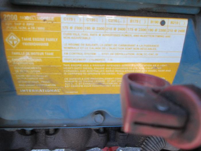 Used 2001 International 4700 Single Axle Dump Truck