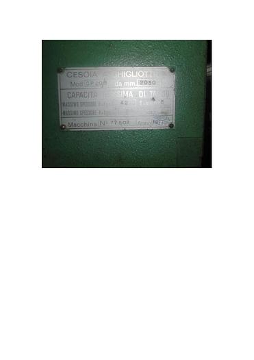 D'occasion FERMO RIBOLDI SHEAR 2050X8 #ITA 1295