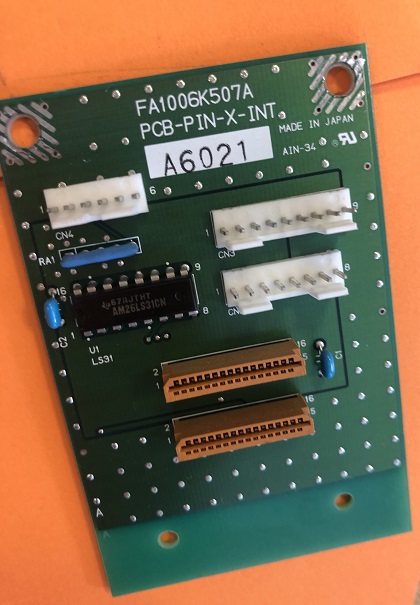 Used Tel P8 Prober Part PCB-PIN-X-INT A6021