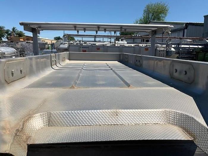 Used HMI/ Heinzen Dewatering Shaker  - Double Sided Parabolic Screen with Recovery Tank XB36x60