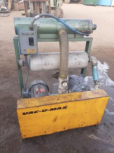 Used Conveyor, Pneumatic, Vac-U-Max, Mdl 05003, S/st, 5 HP #S744398