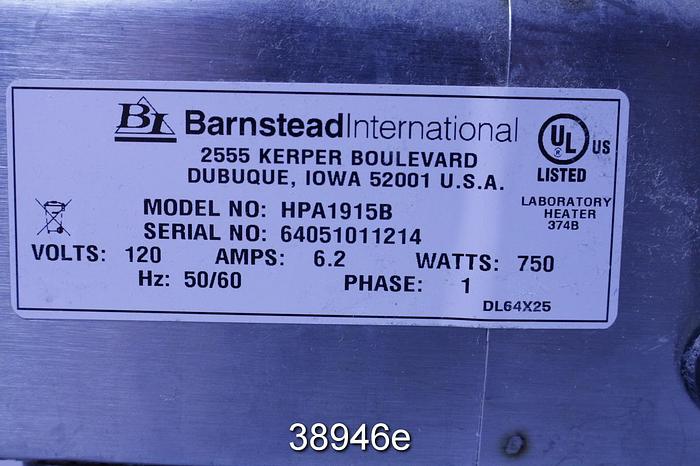 Used Thermolyne HPA1915B Hot Plate #38946