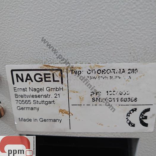 Used Nagel Citoborma 280 Twin Head Paper Drill