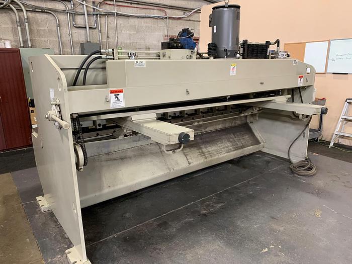 1/4" X 10' ACCURSHEAR, 2011, HYDRAULIC SHEAR