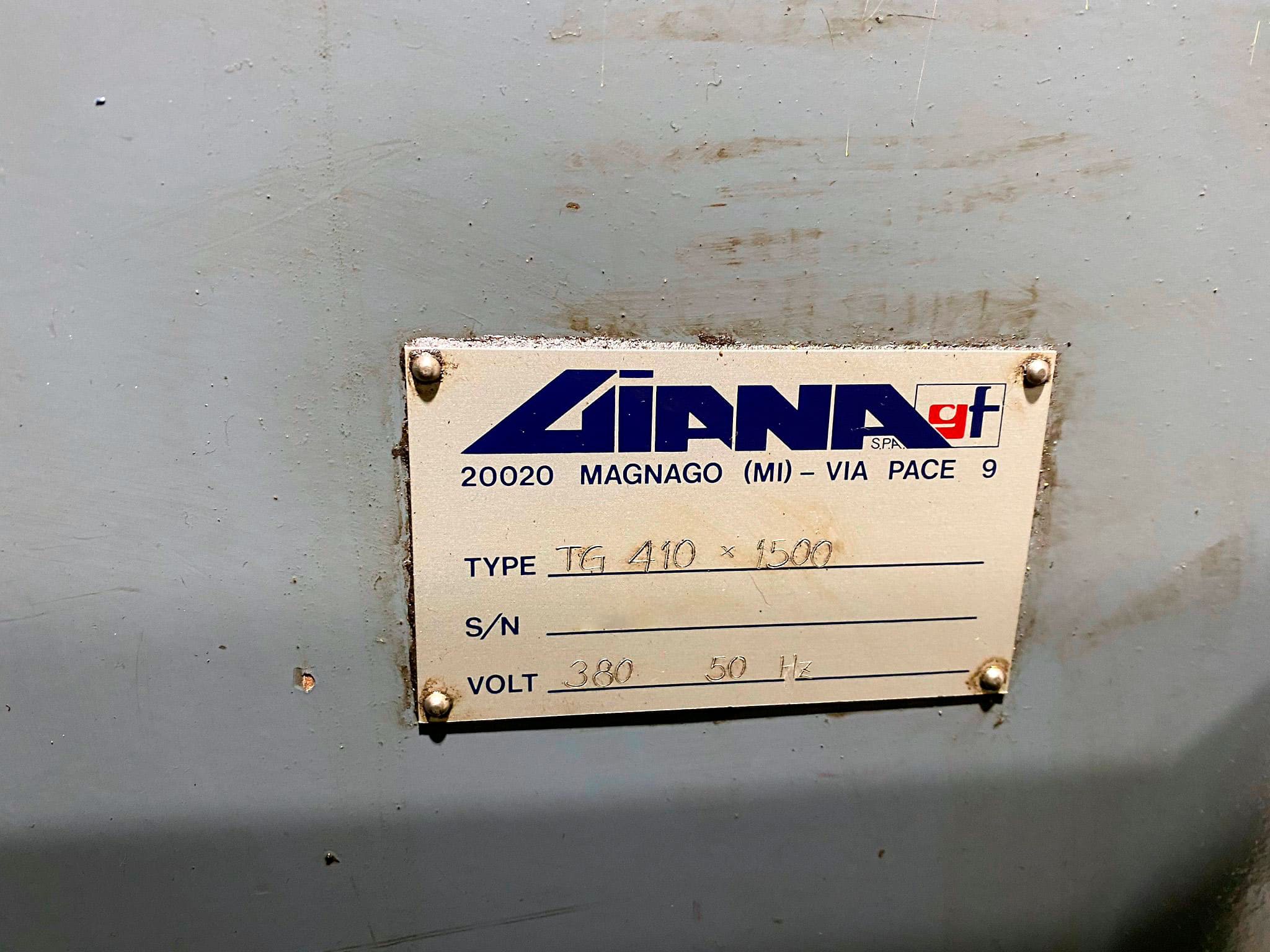 Used Giana TG 410 x 1500 - Lathe - 2002