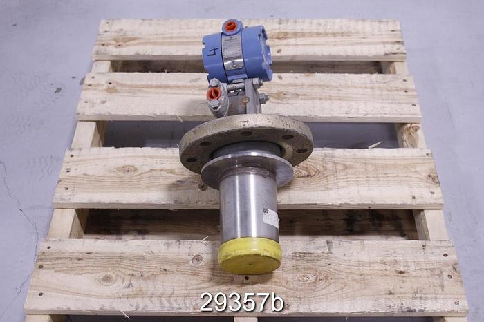 Used Rosemount 1151LL4E2B6CE Flange Mounted Liquid Level Transmitter #29357