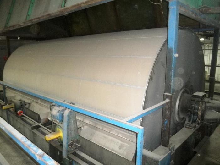 Used 10' x 20' AMETEK ROTARY VACUUM PRECOAT FILTER - S/S (#9984)