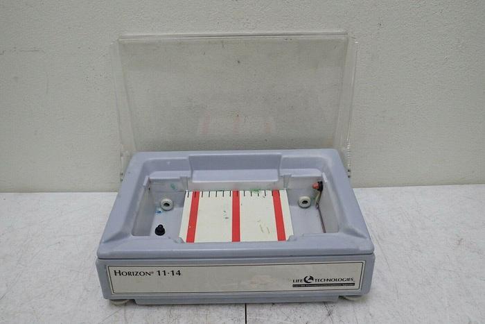 Used Life Technologies GibcoBRL Horizon 11-14 Horizontal Gel Electrophoresis System