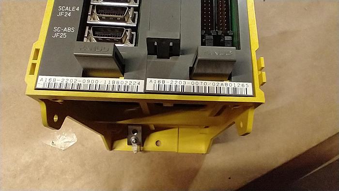 Used FANUC A16B-2202-0900 + A16B-2203-0070 PCB I/O in A02B-0218-B502 GH500