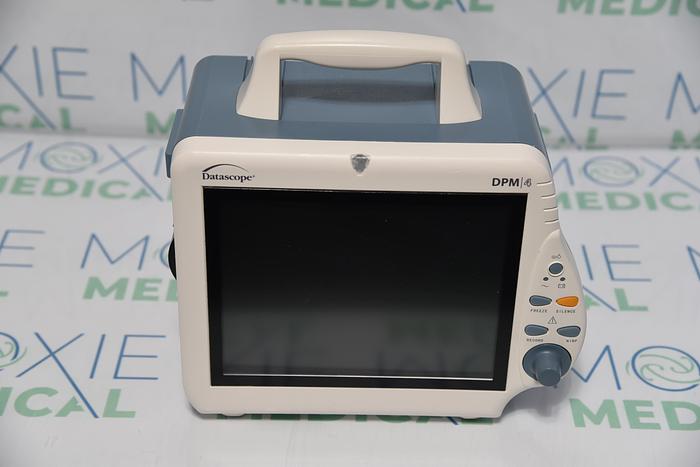 MINDRAY PATIENT MONITOR PM-8000 EXPRESS DATASCOPE DPM4; ECG, SPO2, NIBP, IBP1, IBP2, TI, T2 WITH ACCESSORIES