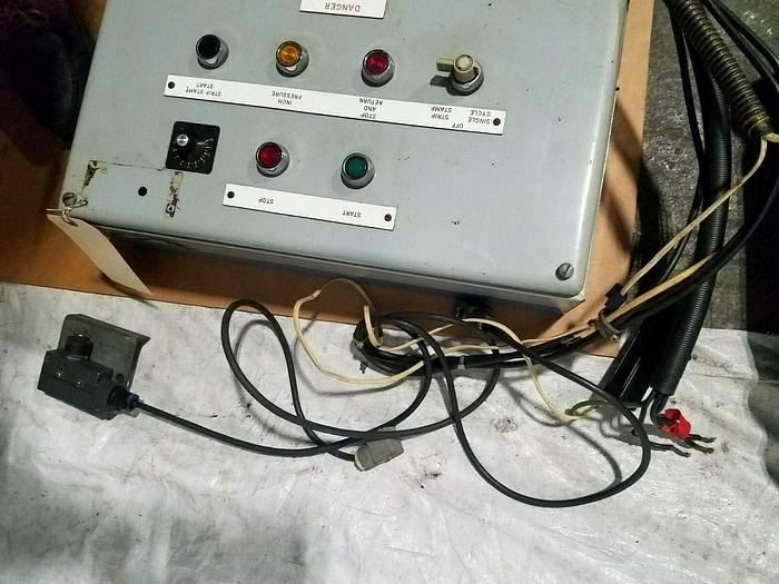 Used Electronic Control Box with relays and other micro switches