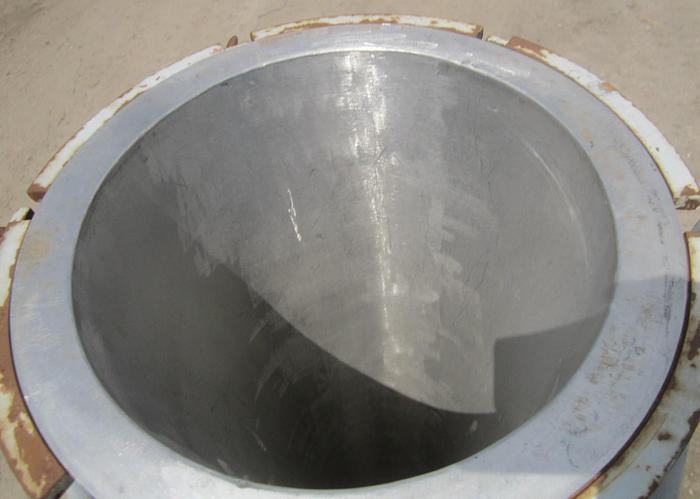 Used Hopper, 6 CF, S/st, 24" x 25", On Stand #S739754