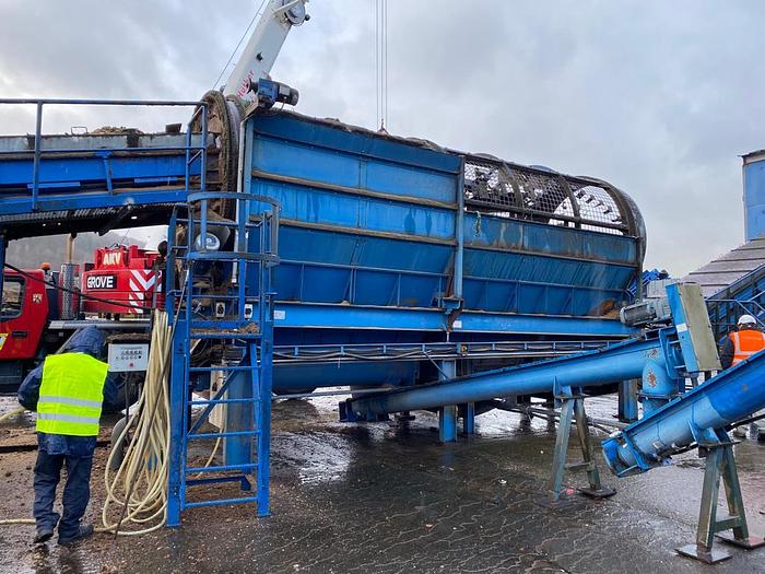 Gebraucht TROMMELSIEB MIT FÖRDERTECHNIK